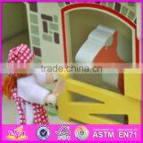Top Fashion Kids Wooden Toy Barns Best Sale Children Wooden Toy Barns W06A167-S thumbnail-3