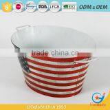 Iron Garden Powder Coating Beverage Tub Bucket Cheap Buckets Ice Bucket Metal thumbnail-2