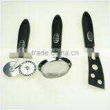 31033 Kitchen Gadget Kitchen Tool Strainer Cheese Knife Double Head Pizza Cutter thumbnail-2