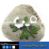 2016 New Wholesale Locking Plug for Sports Camera Accessory Action Camera Case thumbnail-1