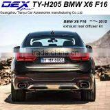 Auto Part Suv Exhaust Rear Diffuser Kit for BM---W X6 F16 thumbnail-6
