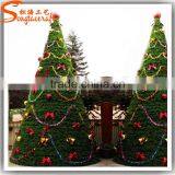Wholesale Artificial Umbrella Metal Frame Christmas Tree thumbnail-4