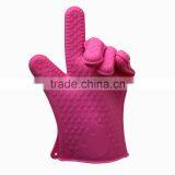 High Quality Custom Silicone Oven Gloves With Fingers Silicone Rubber Oven Gloves thumbnail-3