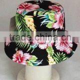 Fashion Bucket Hat With High Quality Digital Printing,flower Bucket Cap thumbnail-3