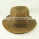 Brown Color Fisherman Hat Cap Bucket Hats Ladies Wool Felt Hat With High Quality thumbnail-3