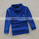 2016 OEM Blank Microfiber Polo Shirt Long Sleeve Unisex Polo Shirt thumbnail-6