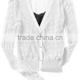 8KN027_1 Jacquard Cardigan thumbnail-1