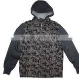 Men Military Sweater With Fleece Hood thumbnail-1
