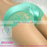 Shiny Satin Underwear for Women With Lace Trim Fancy Satin Bikini Underwear for Your Girls Women Ladies thumbnail-5