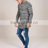 Wholesale t Shirt Manufacturers in China Long Line Slub t Shirts Custom thumbnail-4