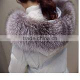 2016 New Fashion OEM Outdoor Long Fur Collar Woman Down Jacket thumbnail-5