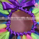 Rainbow Wholesale Princess Dance Girls Puffy Tulle Mini Skirt Baby Fluffy Ruffle Tutu Dress LBLSX-RT5066 thumbnail-6