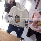 S16450A 2017 Spring New Arrival 100% Cotton Childrens Casual Sweatshirt thumbnail-2