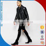 China OEM Latest Design Leather Jacket thumbnail-4