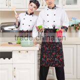 Juqian 2016 Custom Fashion Design Hotel Workwear White Executive Chef Uniform thumbnail-4