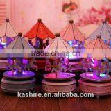 2015 Best Selling Christmas Gift , Cheapest,creative Rotary Music Box thumbnail-1