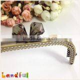 Wholesale Rhinestone Decorate Handicraft Bag Supplies Open Channel Purse Frame thumbnail-5