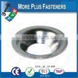 Made in Taiwan Black Countersunk Brass Finish Metric Surface Countersunk Cup Steel Stainless Steel Finishing Washer thumbnail-4