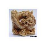 Mammoth Netsuke - Dragon thumbnail-1