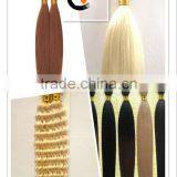 Fashionable 100% human hair bulk for hair extension remy and non-remy human hair 100g with factory audit report