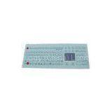 Waterproof Industrial Membrane Keyboard Panel Mount , Numerical Keypad