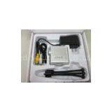 Pocket 10 Lumens / 3W / DC5V Silver White Pico Mini Projector With AV Connector and Tripod