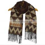 Women Geometric Winter Scarf Christmas Festival Scarf RL-245 thumbnail-4