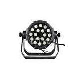 18 * 10W CREE Outdoor LED Par Cans Wall Washer Club Lighting With LED Rainbow Effect