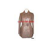 Sell Girls' Pig Nappa Coat (Nude Leather) thumbnail-1