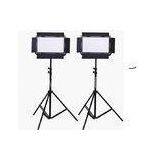 High Output Plastic LED Studio Lighting Kit With V Mount LCD Touch Screen