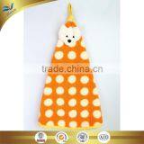 Polyester and Polyamide Microfiber Hand Towel Fan-shaped Towel With Ties Using Forkitchen Cleaning thumbnail-4