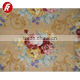 2016 China Luxury 100% Polyester Coral Fleece Fabric Chinese Style