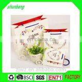 2015 Cost Production Cookies Packing Paper Bag With Hanlde for Shopping thumbnail-3
