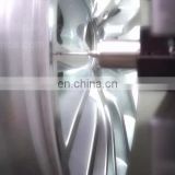 Diamond cutting alloy wheel repair cnc lathe for Car wheel scratch AWR28HPC