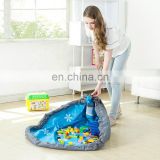 i@home Large size modern quickly organize kids play mats toy storage bag harness pocket
