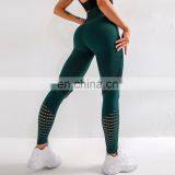 Custom Gym Wear Legging Manufacturer Sport Women Highwaist Leggings Butt Lift Yoga Pants Nylon Spandex Leggings thumbnail-4