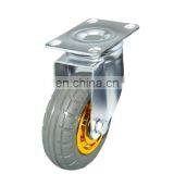 Steel Rubber PU TPR Medical Heavy Duty Cast Iron1 Inch Swivel Castor Wheel thumbnail-2