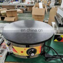 40 cm in Diameter Commercial France Crepe Maker Making Machine Electric With Wood Spreader thumbnail-2