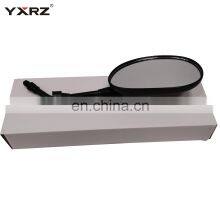 Universal 22mm Handlebar Flat Convex Glass Right Left Side Fitment HERO SPLENDOR Wide Angle Rearview Motorcycle Mirror thumbnail-4