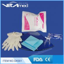 Gynecological Set For Single Use GK001    gynecological set manufacturer          Gynecology Care