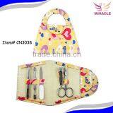 Lady Hand Bag Portable Manicure Set Heart Lover Design Gift Manicure Set