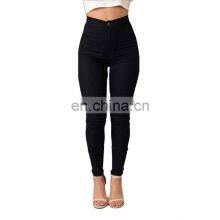 Sexy High Waist Elastic Pencil Skinny Candy Color Ladies Jeans Sport thumbnail-1