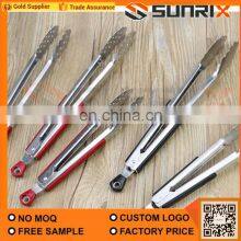 Best Selling Food Grill Tongs, Cooking Tongs for Salad, Grilling, Frying, Tongs With Silicone Tips thumbnail-4