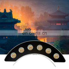 IP65 3W 5W 6W LED Outdoor LED Curve Corrugated Lamp Garden LED Moon Shaped Tile Roof Flood Lamps thumbnail-5