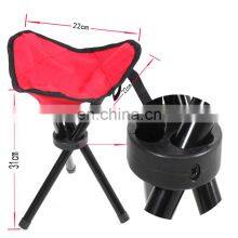 New High Quality Camping Tripod Folding Stool Chair Outdoor Fishing Triangle Portable Stool thumbnail-4