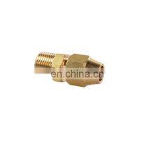 Male Thread Straight Extension Connector Adapter Brass Pipe Fitting thumbnail-1