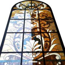 Art Handmade Decorative Stained Glass Window for Home Villa Inlay Simple Stained Glass Windows thumbnail-1