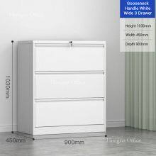 Professional Office Vertical Filer for Auto Dealerships - 2/3/4 Drawer Options - Secure Key Lock Document Organization-Colorful thumbnail-2