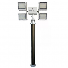 9m Mobile Solar Lighting Tower With 4X460W Panels & 8X200ah Batteries for Construction Sites thumbnail-3