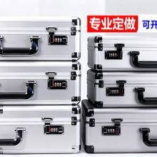 Professional Aluminum Tool Case Series - Black & Silver Collection for Heavy-Duty Equipment Storage thumbnail-2